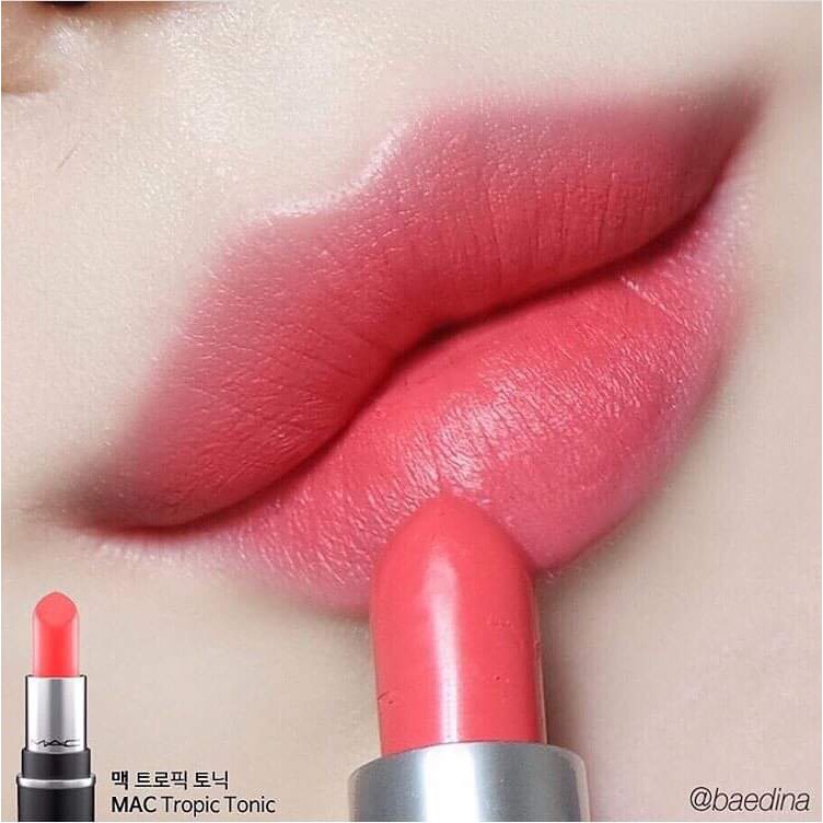 Son MAC Matte Lipstick- 628 Tropic Tonic cam đào NỘI ĐỊA Mỹ