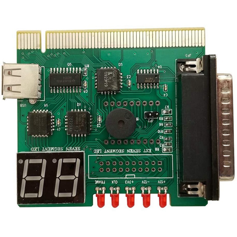 Bộ Phân Tích Chẩn Đoán Usb PCI PC Với Màn Hình Hiển Thị 2 Chữ Số Cho Laptop PC