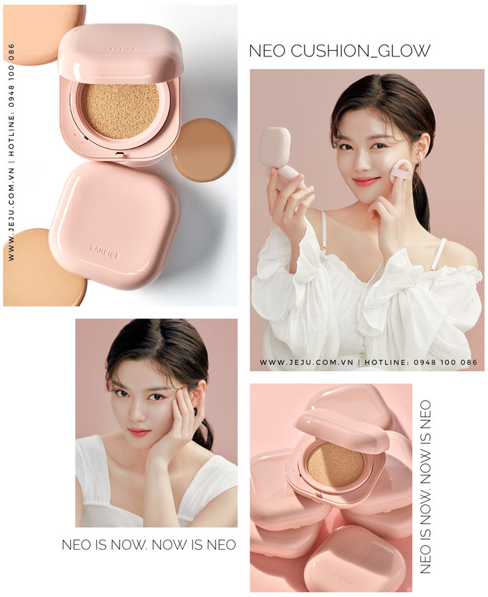 Phấn nước LANEIGE NEO CUSHION GLOW hồng