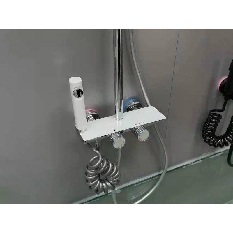 Sen cây tắm đứng nóng lạnh mặt kính