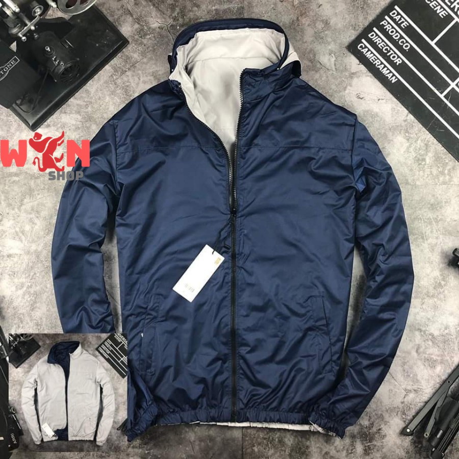 [Mã MA12 hoàn xu 15% tối đa 30k đơn từ 150k]Áo Khoác Gió 2 Mặt Nam / Nữ Tiện Lợi Unipuls Chống Nước, Chống Nắng, | BigBuy360 - bigbuy360.vn
