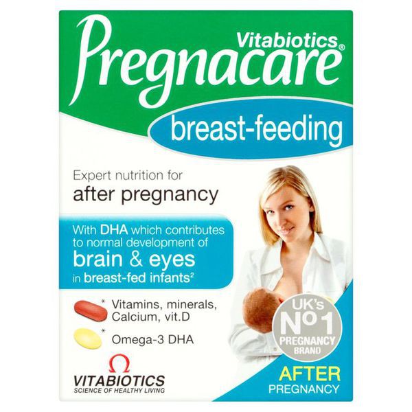 Viên Uống Lợi Sữa Pregnacare Breastfeeding Vitabiotics Giúp Kích Thích Tăng Lượng Sữa Mẹ,Giúp Trẻ Phát Triển Toàn Diện