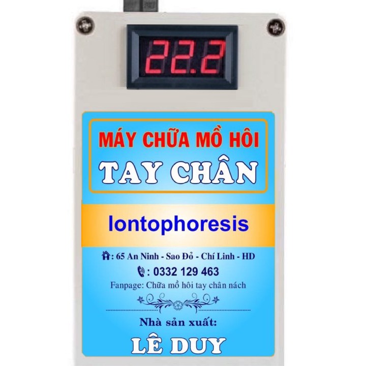 Máy chữa mồ hôi tay và chân