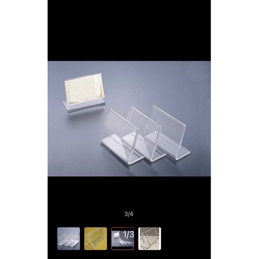 Combo 150 Menu mica 7,4*4cm