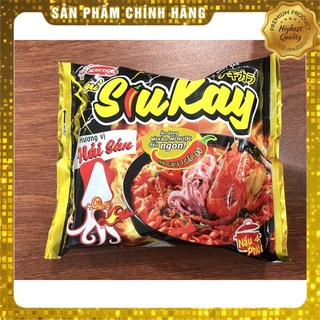 Mì SiuKay Acecook 3vị (Hải Sản ,Bò ,Gà cay Phô Mai)