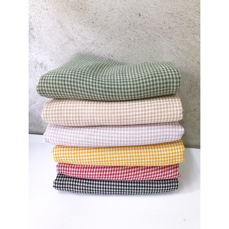Vải thô linen, may quần áo đầm váy mẹ và bé