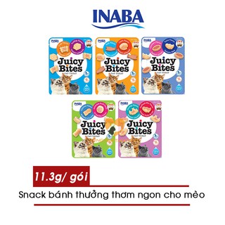 Snack Thưởng - Bánh Thưởng Cho Mèo INABA JUICY BITES Gói 11.3g (Date Tháng 4, 5)