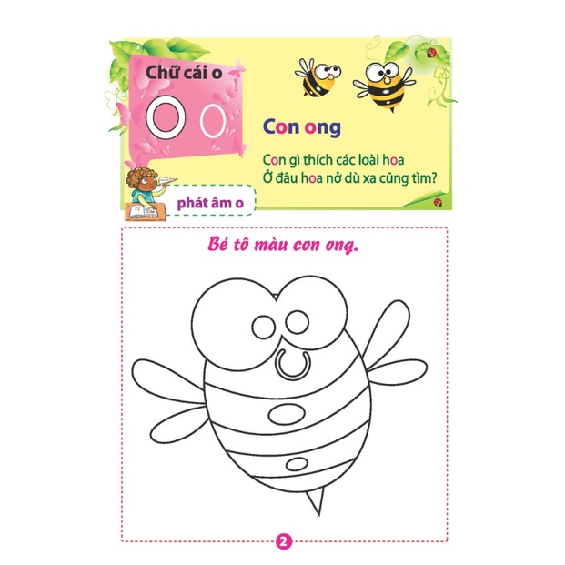 Sách - Vở tập tô chữ tập 1 (dành cho bé từ 5 - 6 tuổi)