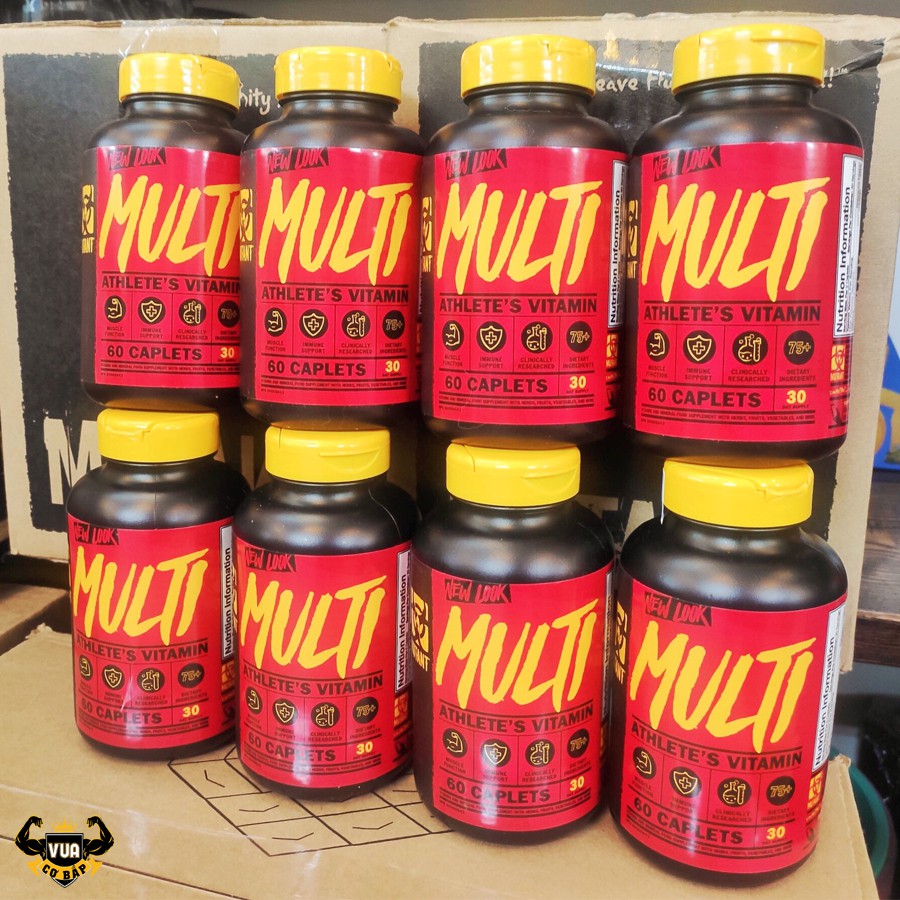 Viên Uống Cung Cấp Đa Vitamin Mutant Multi Vitamin 60 Viên