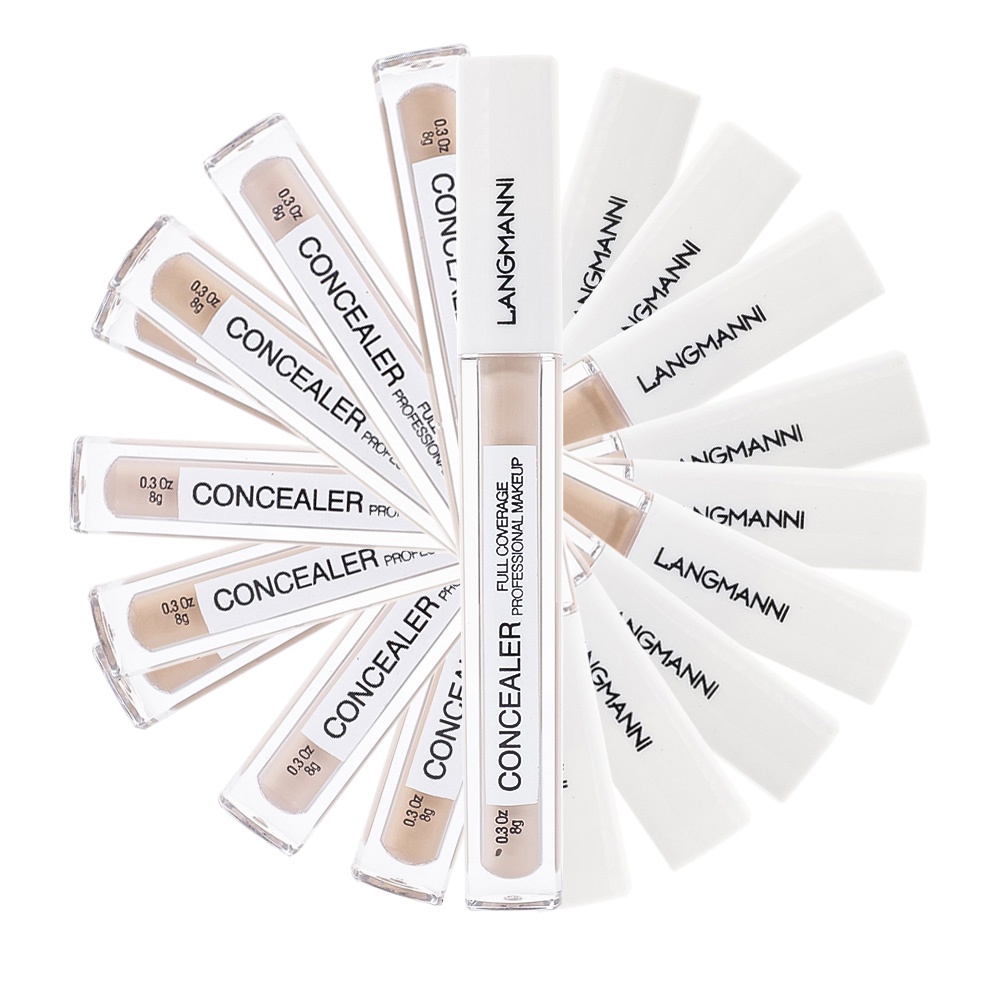 Kem Che Khuyết Điểm Langmanni Kiềm Dầu Lâu Trôi Che Phủ Lỗ Chân Lông