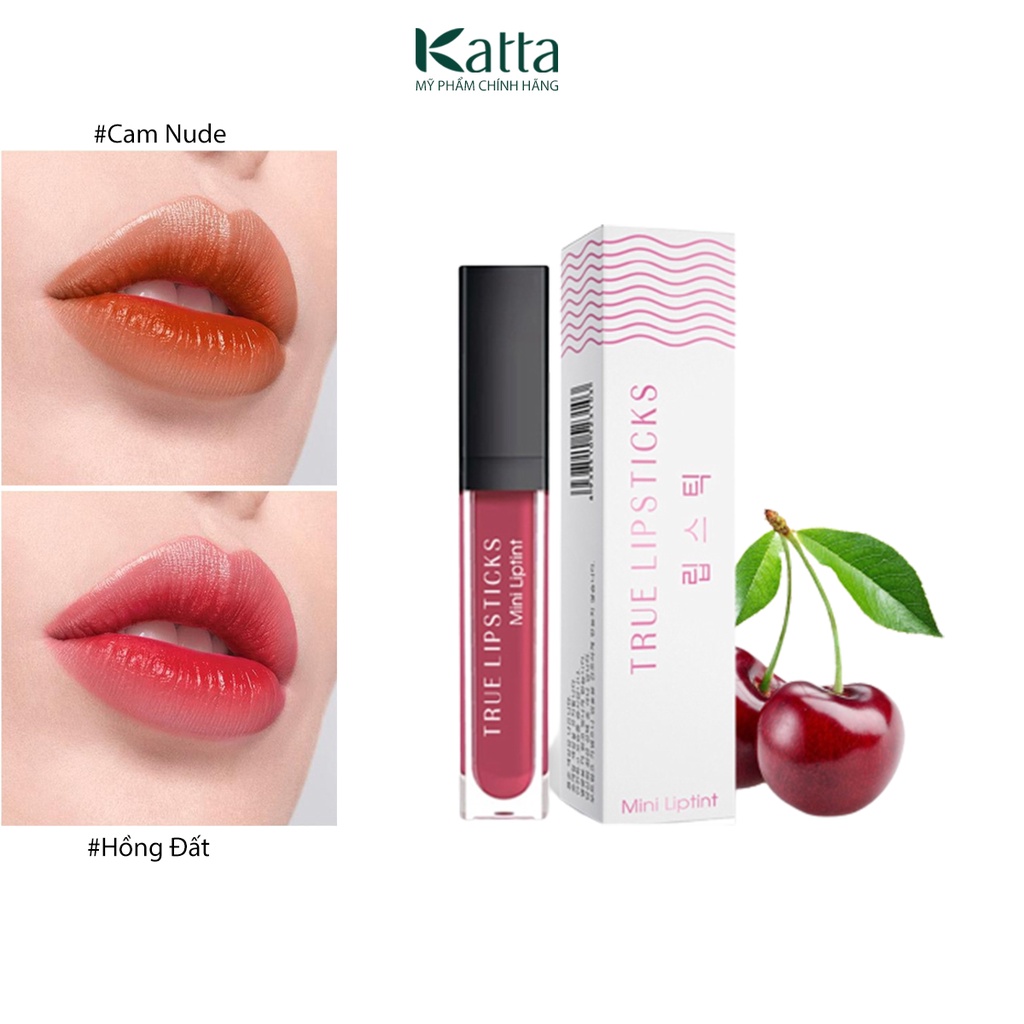 Son kem lì lên màu chuẩn, giảm thâm môi Liptint - Katta_TS_011