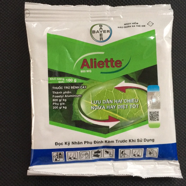 Aliette 800WG 100gr, sản phẩm trừ nấm bệnh cho cây trồng