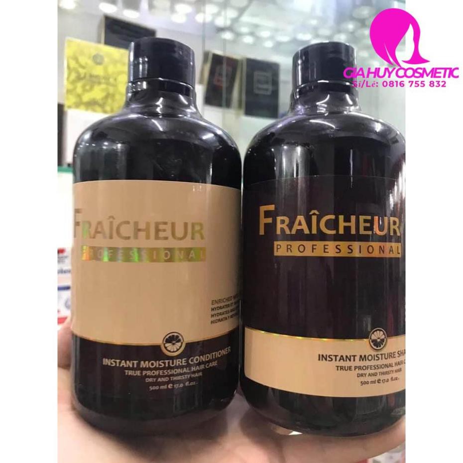 LẺ DẦU GỘI HOẶC DẦU XẢ DƯỠNG ẨM PHỤC HỒI FRAICHEUR INSTANT MOISTURE 500ML - 800ML