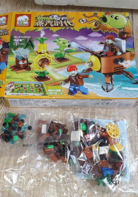 Lắp ráp 1 hộp LegoZoombee 90060 có nhiều chi tiết bằng nhựa ABS