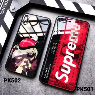 [FSS09JAN-Hoàn 20% xu] ỐP LƯNG kính  in hình Supreme - IP 6/6S - 6 Plus/ 6S Plus - 7/ 8 - 7 Plus/ 8 Plus - X/ XS/ XS Max