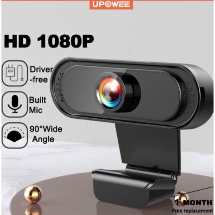 Webcam máy tính laptop có mic 1080p full box rõ nét để quay video stream học zoom siêu bền