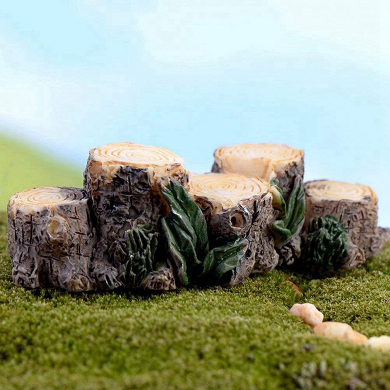 Gốc cây mini nhân tạo trang trí sân vườn