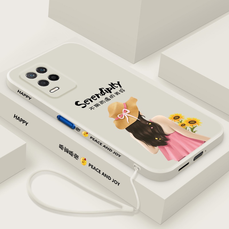 Ốp Điện Thoại TPU Họa Tiết Hoa Hướng Dương Cho realme 5 5S 5i C3 6i realme 5 PRO realme 6 PRO realme 6 realme 8 5G realme 8 5G