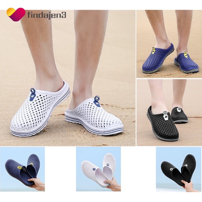 Casual Summer Men Women Couple Non-slip Outdoor Leisure Beach Slippers