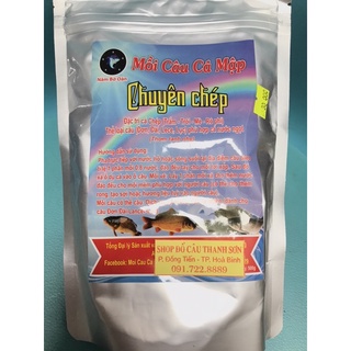 Mồi câu chuyên Chép hãng mồi câu cá mập gói 500gram