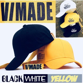 Nón lưỡi trai đuôi dài 3 màu Black-White-Yellow siêu hót, Mũ lưỡi trai