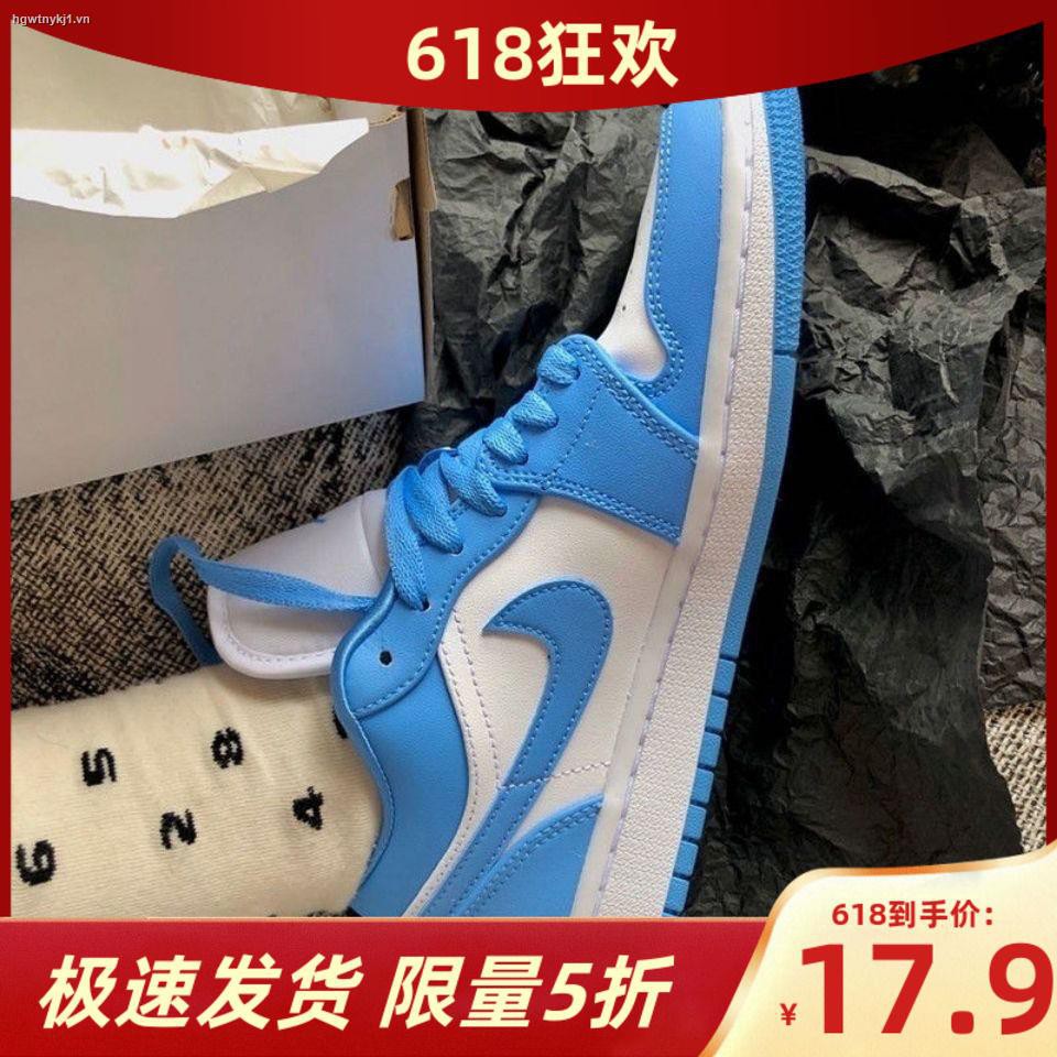 ๑▲aj1 shoes Low low-cut sneakers small lightning women s shoes basketball shoes student wild couple sports shoes small White shoes