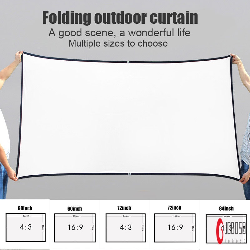 Màn hình máy chiếu 60/72/84/100/120 Inch