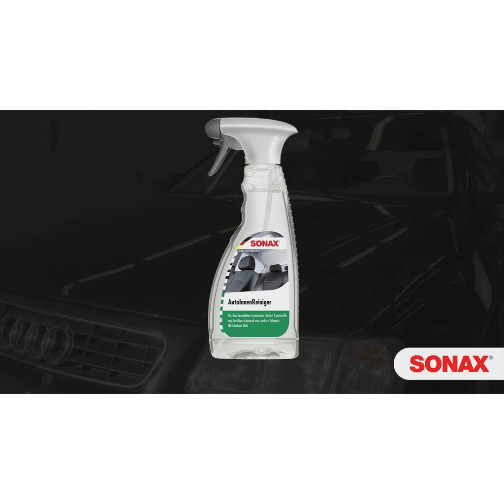 Dung Dịch Vệ Sinh Làm Sạch Nội Thất Xe Sonax Interior Cleaner 500ml 321200. nhập khẩu từ Đức