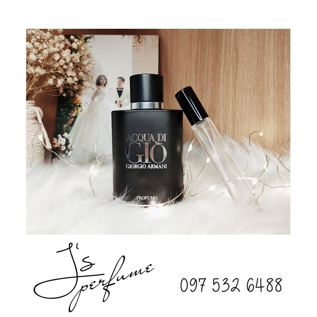 [Mẫu thử] Nước hoa nam Giò Profumo (Giò đen) chai nhỏ 10ml