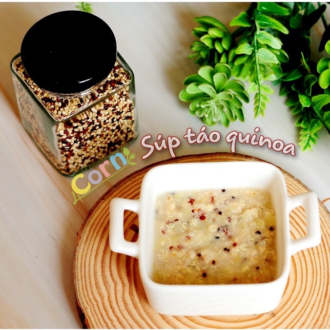 Diêm mạch (quinoa) hữu cơ 3 màu/trắng AmaVie - Cho bé 7m+