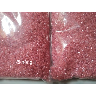 Hạt cườm nhựa nhiều màu