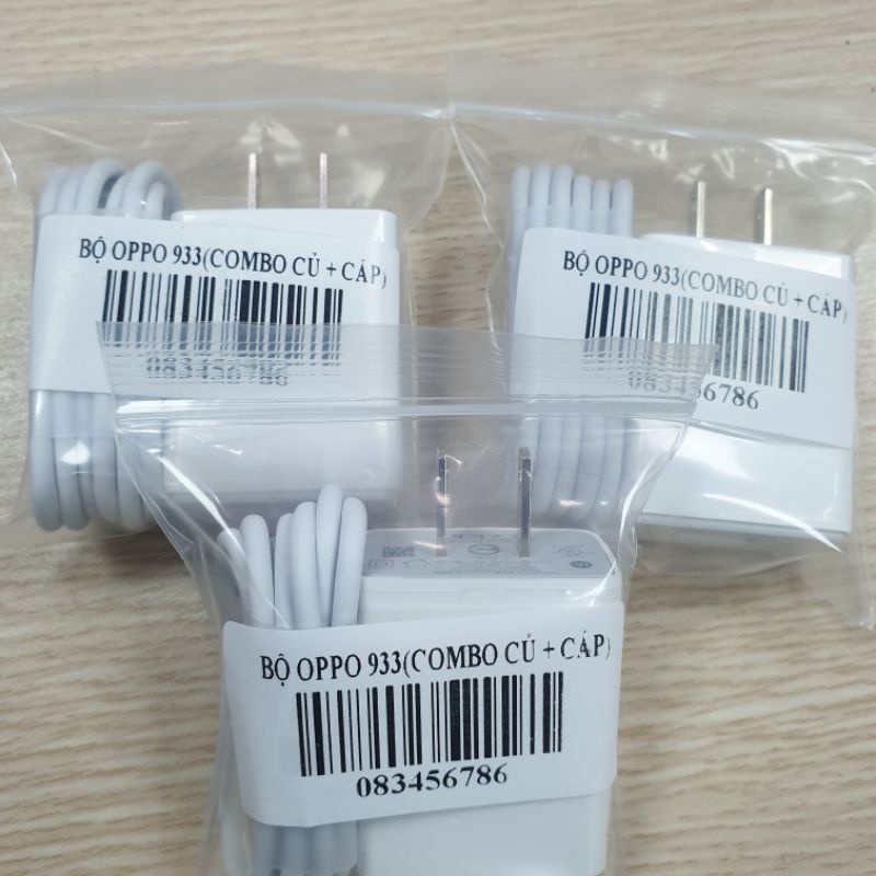 Bộ sạc oppo 5v-2a 933/717/AK bảo hành 12 tháng