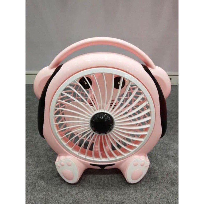 QUẠT BÀN CARTOON NHIỀU HÌNH CUTE-NGUỒN 220V