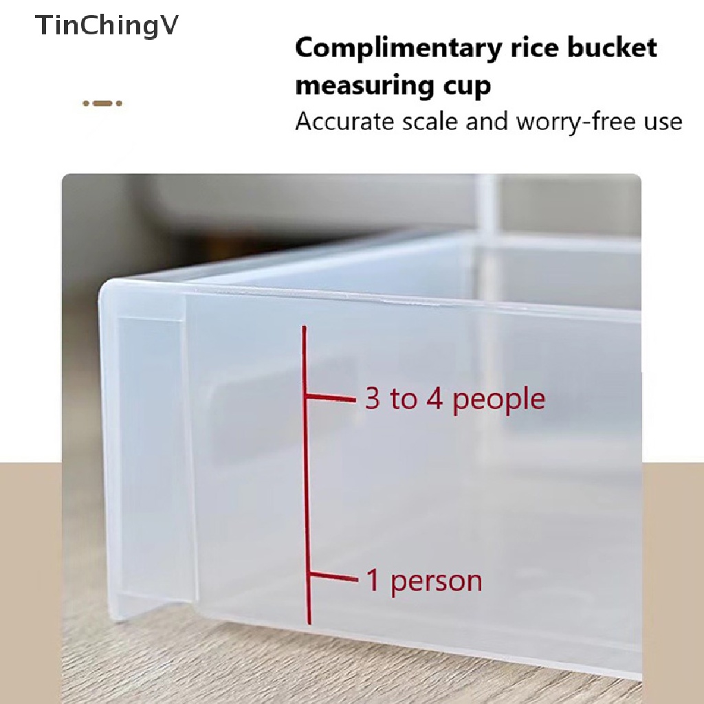Hộp Đựng Gạo / Ngũ Cốc 10Kg Gắn Tường Tiện Dụng