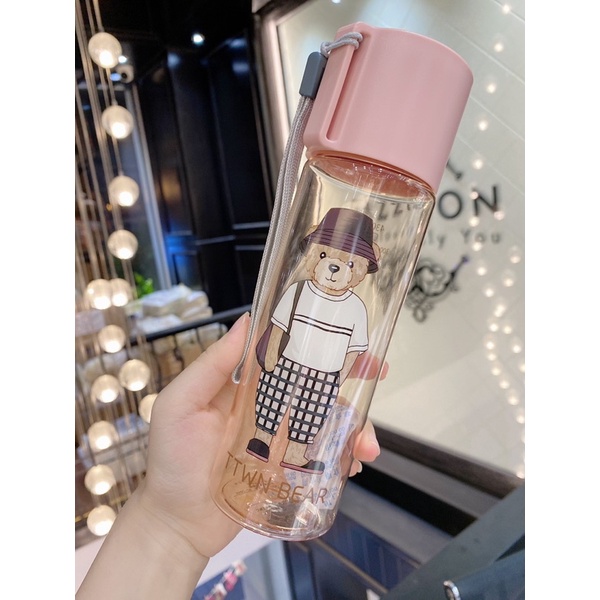 Bình nhựa 430ml TTWN BEAR BZ2005 chính hãng