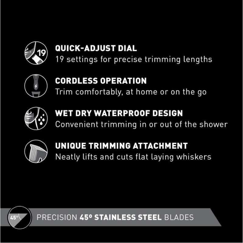 Tông đơ cắt tỉa chuyên nghiệp Panasonic ER-GB42-K USA