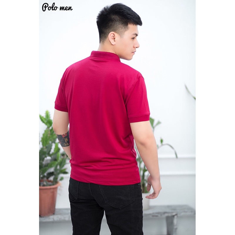 Áo Polo nam,Polo Men thêu chữ vải Cá Sấu chất đẹp ,chuẩn from, co giãn thoải mái | BigBuy360 - bigbuy360.vn