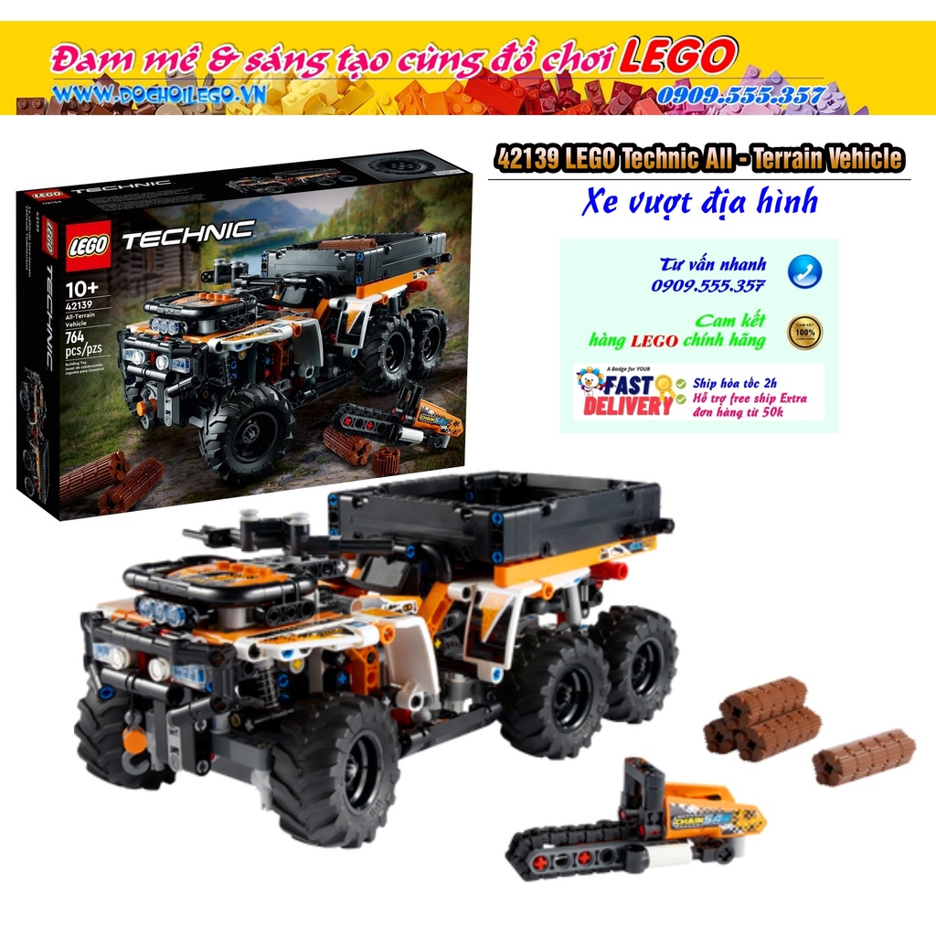 42139 Đồ chơi lắp ráp Iego Technic  All -Terrain Vehicle - Xe vượt địa hình