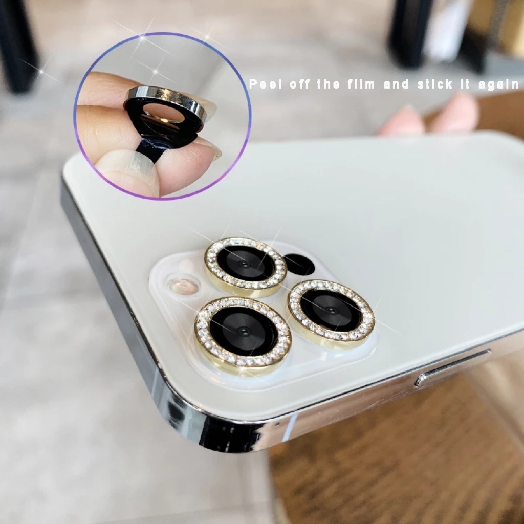 Khung Bảo Vệ Ống Kính Camera Bằng Kim Loại Cho iPhone 13 Pro Max / 12 / 12 Pro / 11 Pro Max / 12 Pro Max / 13 / 12
