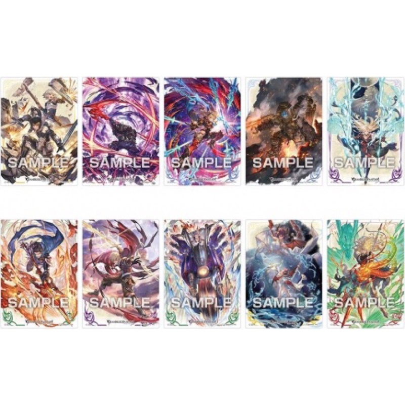Thẻ nhân phẩm Granblue Fantasy Clear Card Collection Gum 5