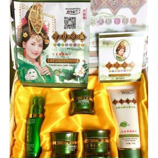 BỘ HOÀNG CUNG XANH LỚN 5 MÓN