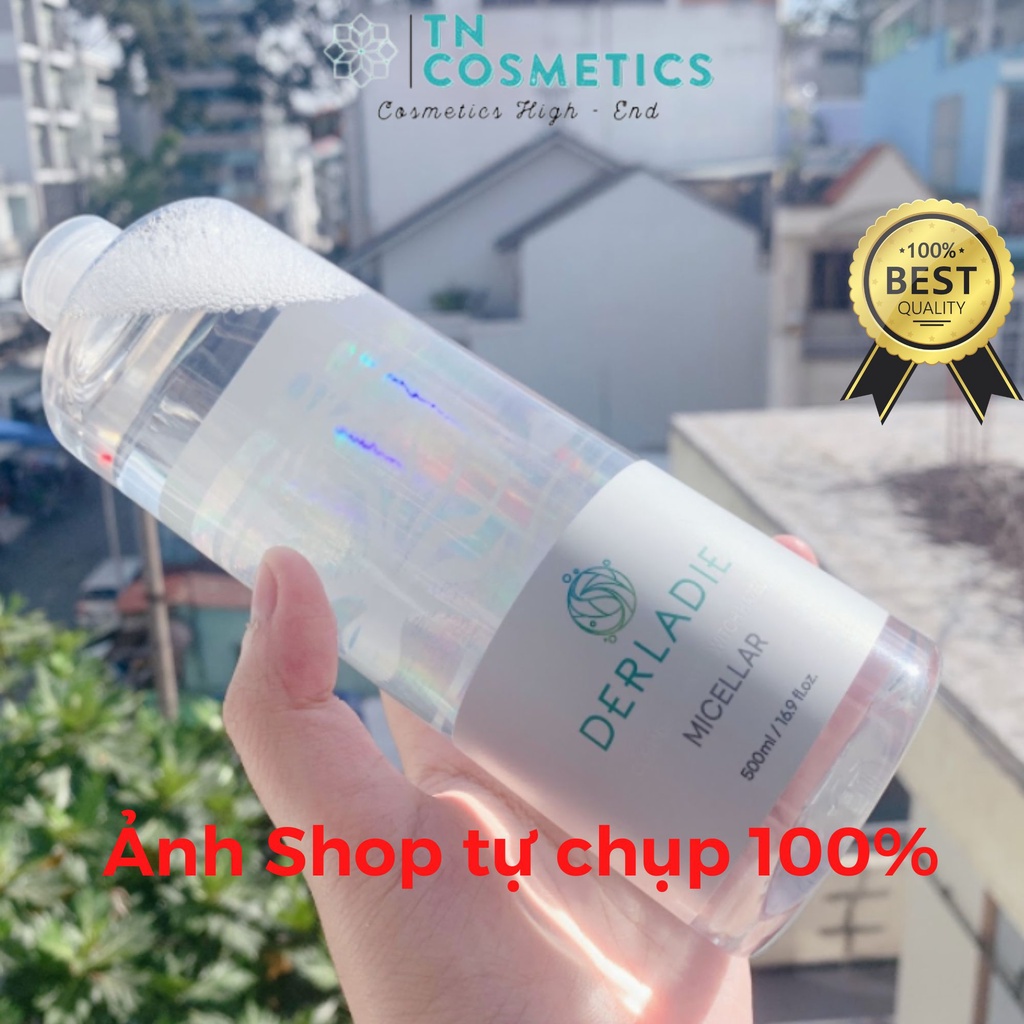Nước Tẩy Trang Derladie Cleansing Water Witch Hazel Dành Cho Mọi Làn Da Kể Cả Da Nhạy Cảm 500ml NTT2773