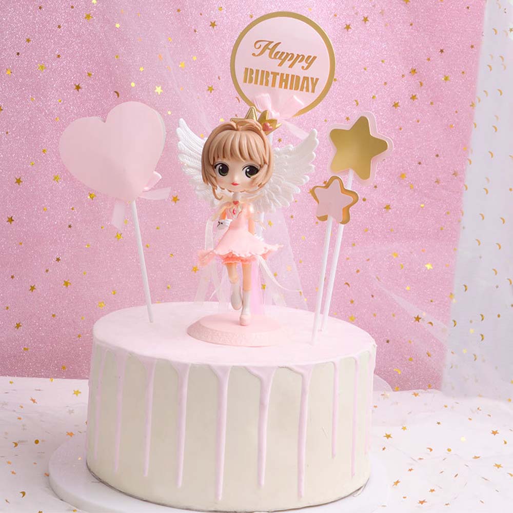 Mô Hình Nhân Vật Sakura Bằng Nhựa Pvc
