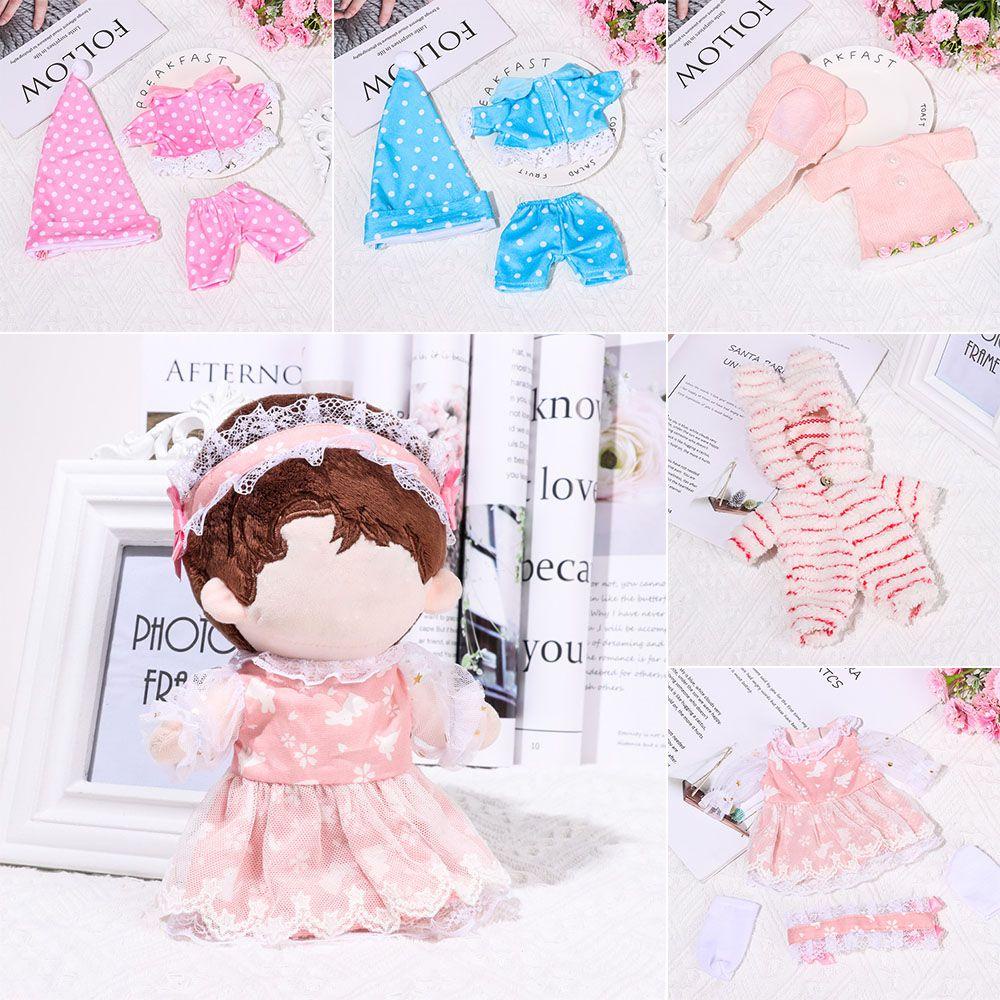 RAINBOW Bộ Quần Áo 5 Kiểu Khác Nhau Cho Búp Bê 25cm