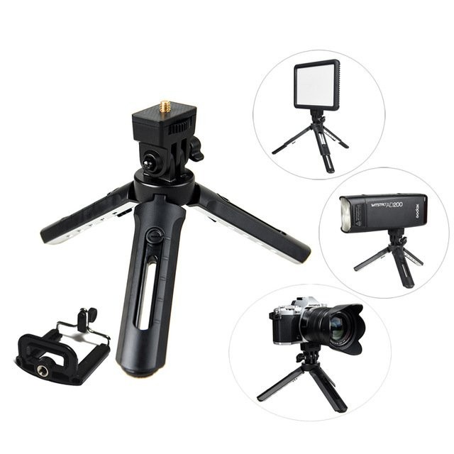 Giá Đỡ Điện Thoại 3 Chân Tripod MT01 Để Bàn Chân Ngắn.