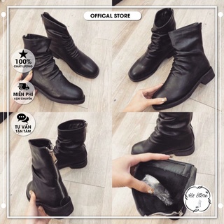 👠👟[ HÀNG CAO CẤP ] Boot nhăn cổ cao [ SIÊU HOT ]⚡