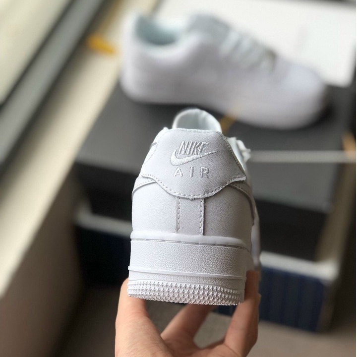 Giày thể thao và sneaker full trắng nam nữ 1/1