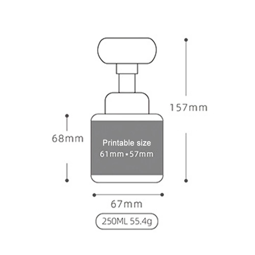 Chai rỗng đựng dầu gội sữa tắm tạo bọt hình hoa có thể đổ đầy lại nhiều màu sắc cỡ 250ml tiện dụng cho nhà tắm EPOCH
