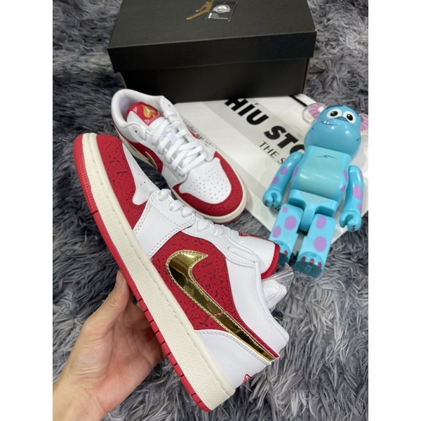 Giầy Thể Thao Air Jordan Low Spades Lơ Khơ Thần Bài Best 2022 |Đế Khâu|Logo Sắc Nét