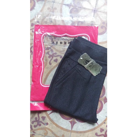 QUẦN THUN ÔM LƯNG CAO HÀNG QUẢNG CHÂU CO GIÃN  NHIỀU (Size 40-65kg